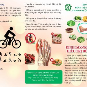 Dinh dưỡng cho người bệnh gút