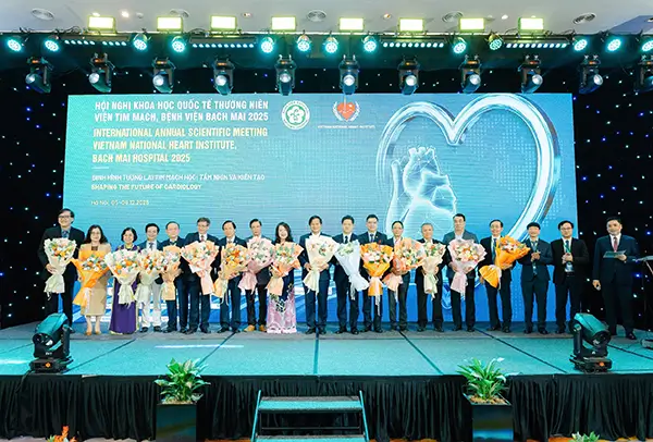 Tổ chức thành công Hội nghị Khoa học Quốc tế thường niên Viện Tim mạch, Bệnh viện Bạch Mai 2025